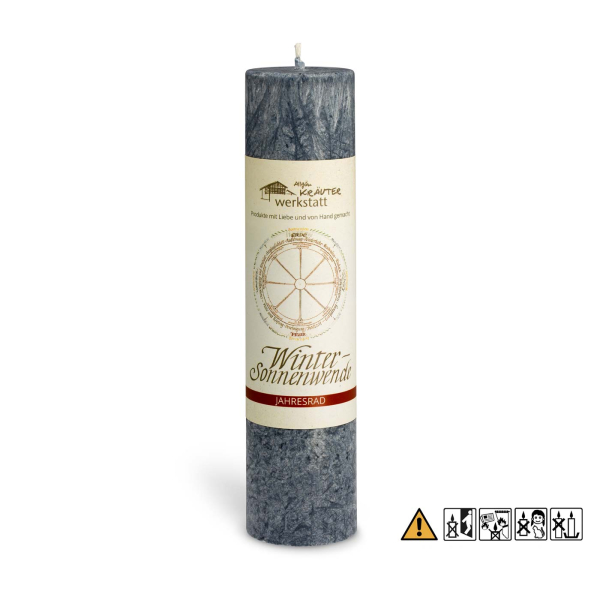 Allgäuer Heilkräuterkerze WINTERSONNENWENDE