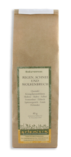 Allgäuer Kräutertee - Regen, Schnee und Wolkenbruch